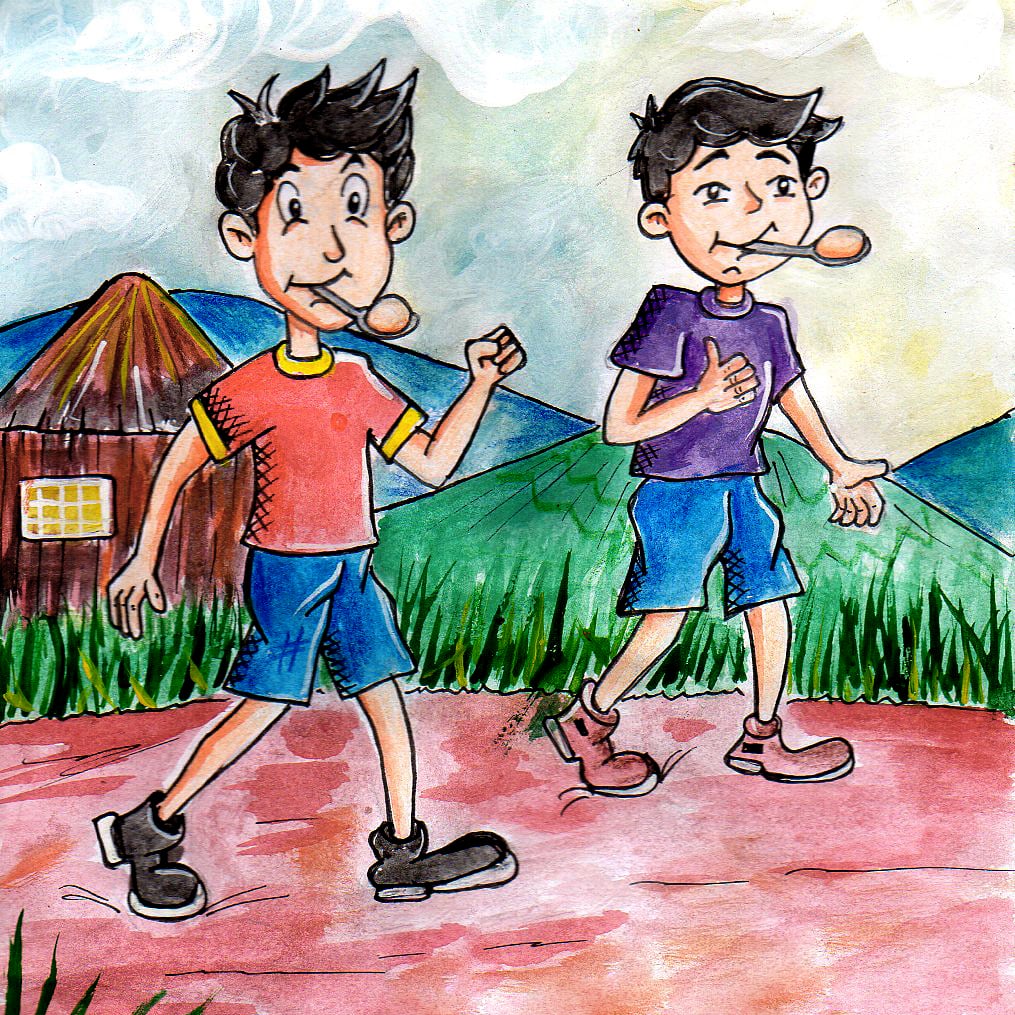 El huevo en la cuchara