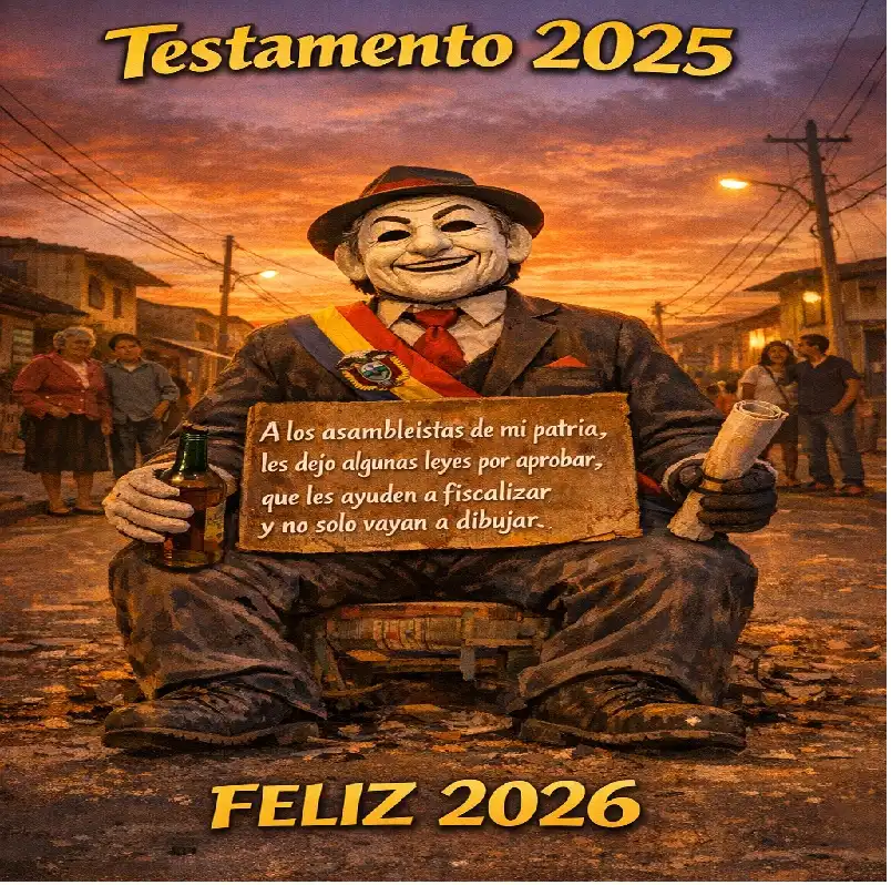 Testamento original para el Año Viejo