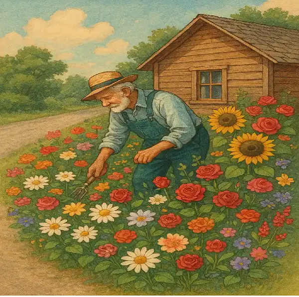 Cuento sobre el valor de la gratitud (El jardín de Don Julián)