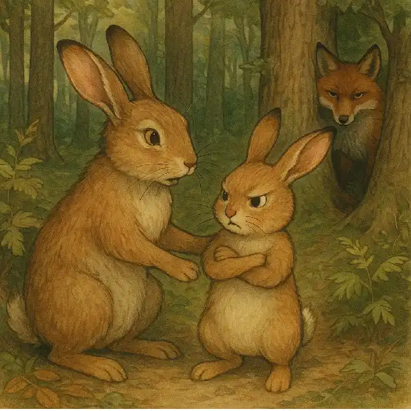 Cuento sobre la obediencia (El conejo que no quería obedecer)