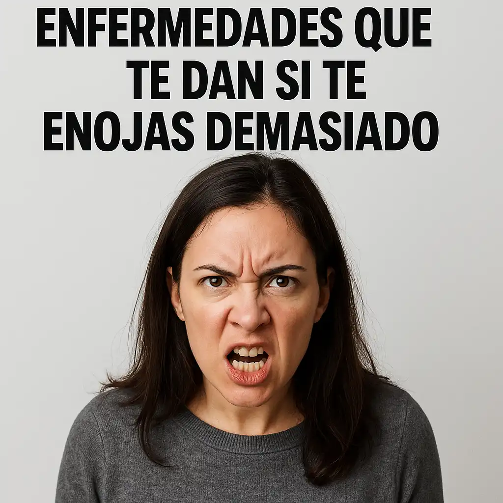Enfermedades que te dan si te enojas demasiado