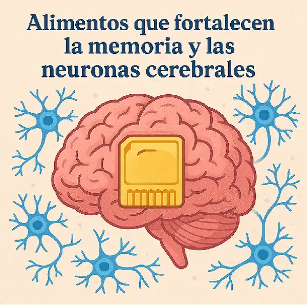 10 Alimentos que fortalecen la memoria y las neuronas cerebrales
