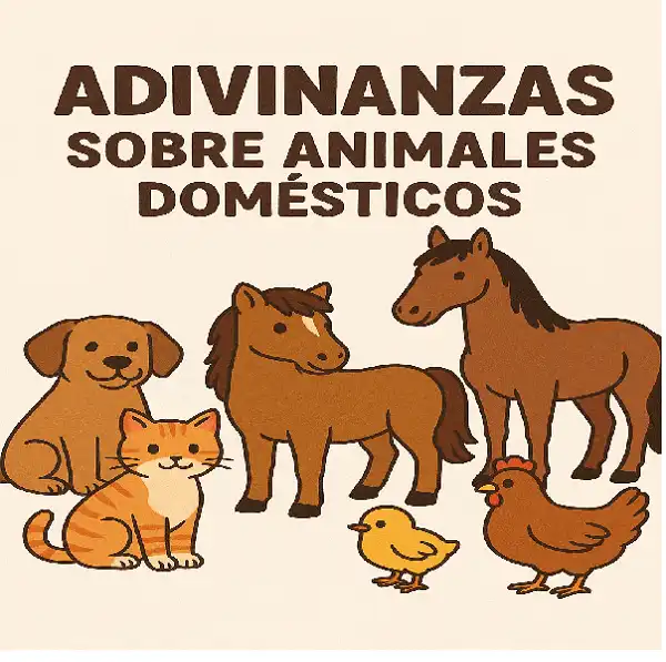 50 Adivinanzas entretenidas sobre animales domésticos