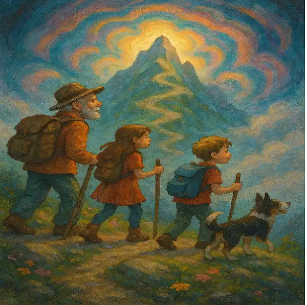 Cuento “La gran aventura de Juanito y la Montaña Sonriente”