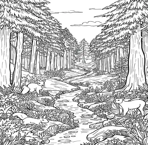 Cuadernillo de 20 ecosistemas para colorear (material imprimible gratis)