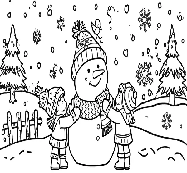 Cuadernillo de 20 imágenes navideñas para colorear (Material imprimible gratis)