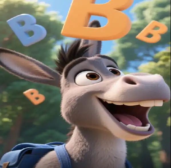 Cuento “El burrito Benito y la gran aventura de la letra B” (texto y video)