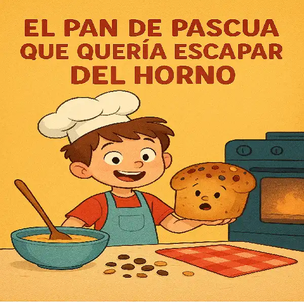  Cuento “El pan de pascua que quería escapar del horno”
