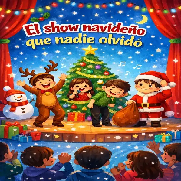 Cuento “El show navideño que nadie olvidó”