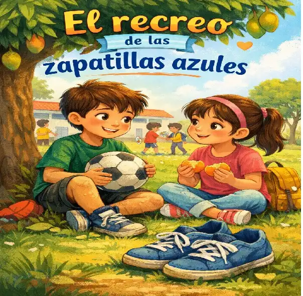 Cuento sobre el valor de la amistad “El recreo de las zapatillas azules”