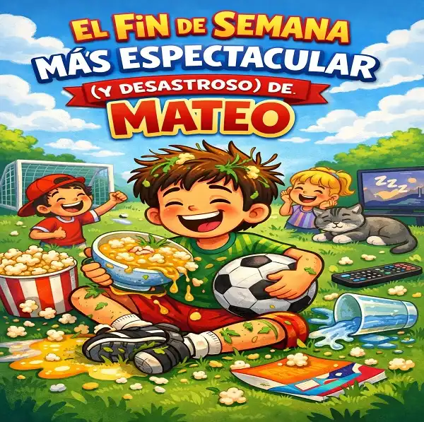 Cuento “El fin de semana más espectacular (y desastroso) de Mateo”