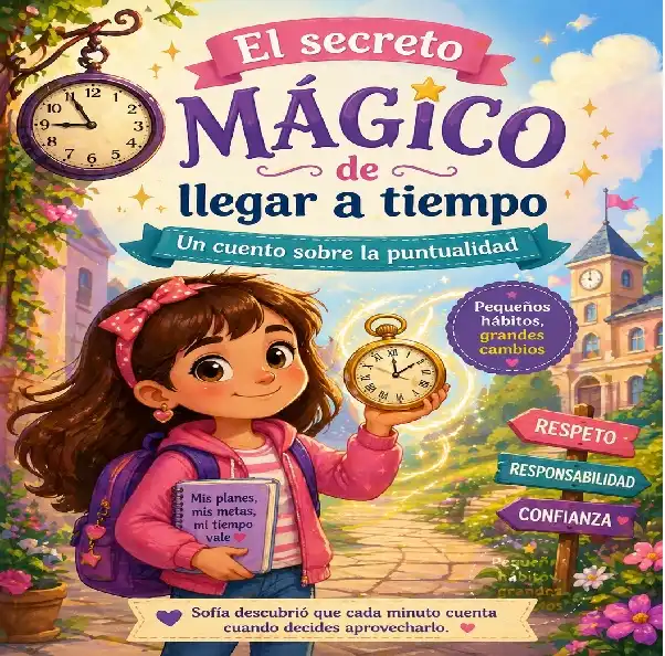 Cuento sobre la puntualidad “El secreto mágico de llegar a tiempo”