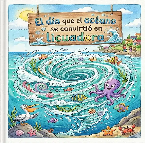 Cuento para enseñar sobre los tsunamis (El día que el océano se convirtió en licuadora)